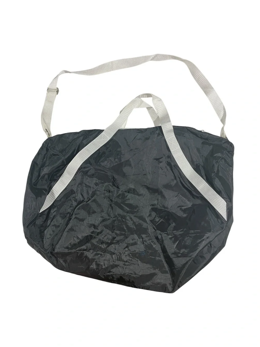 Adult Swim Snake Logo Black Nylon Duffle Bag Cartoon Network